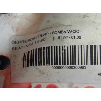 Recambio de depresor freno / bomba vacio para seat inca 1.9 referencia OEM IAM 038145101B LUK 
