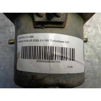 Recambio de centralita abs para nissan pick-up (d22) 2.5 16v turbodiesel cat referencia OEM IAM   