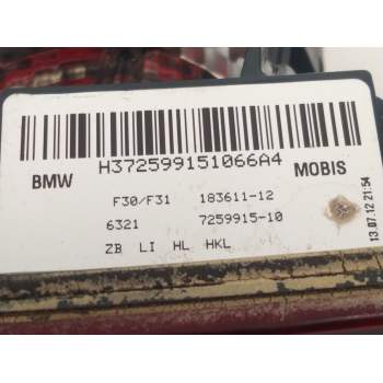 Recambio de piloto trasero izquierdo porton para bmw 3 (f30, f80) 318 d xdrive referencia OEM IAM 7259915  