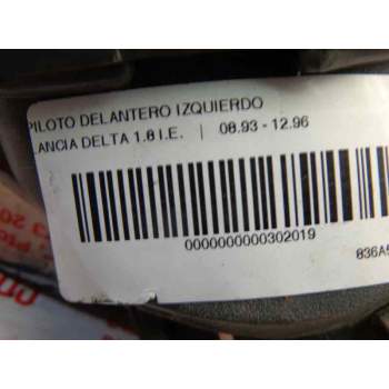 Recambio de piloto delantero izquierdo para lancia delta 1.8 i.e. referencia OEM IAM 0082473734  