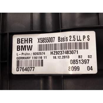 Recambio de calefaccion entera normal para bmw serie 5 lim. (f10) 520d referencia OEM IAM X5855007  