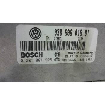 Recambio de centralita motor uce para seat toledo (1m2) stella referencia OEM IAM 0281001926 038906018BT 28SA3813