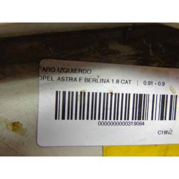Recambio de faro izquierdo para opel astra f berlina gl referencia OEM IAM   