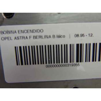 Recambio de bobina encendido para opel astra f berlina básico referencia OEM IAM 90510386  