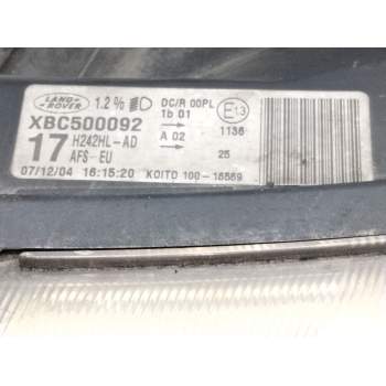 Recambio de faro izquierdo para land rover discovery iii (l319) 2.7 td 4x4 referencia OEM IAM XBC500092  