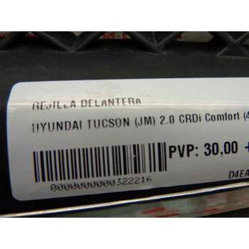 Recambio de rejilla delantera para hyundai tucson (jm) 2.0 crdi comfort (4wd) referencia OEM IAM   