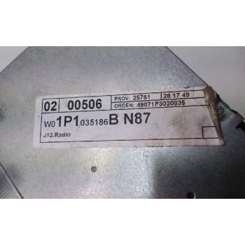 Recambio de sistema audio / radio cd para seat leon (1p1) fr 1 referencia OEM IAM W0P1035186BN87  