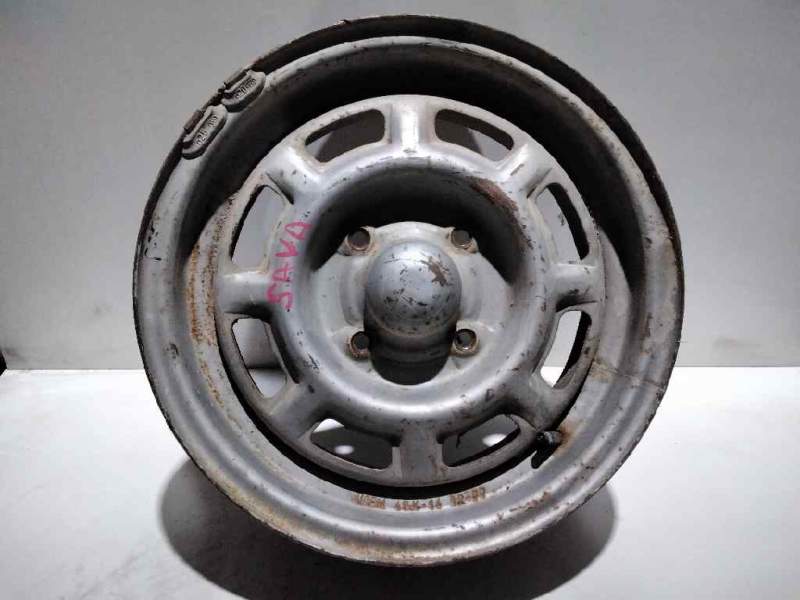Recambio de llanta hierro para sava j-4 1.0 referencia OEM IAM 14 4TORNILLOS  