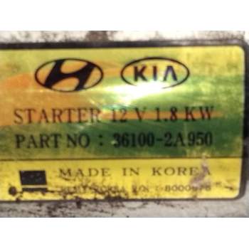 Recambio de motor arranque para hyundai i30 (pde, pd, pden) 1.6 crdi referencia OEM IAM 361002A950  