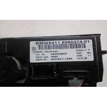 Recambio de mando calefaccion aire acondicionado para bmw serie 3 berlina (e90) 320d referencia OEM IAM 696537401  