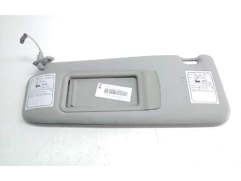 Recambio de parasol izquierdo para bmw serie 3 berlina (e90) 320d referencia OEM IAM 51167252007  