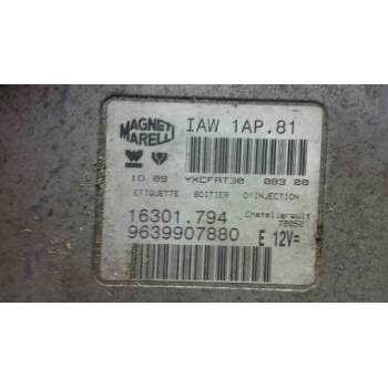 Recambio de centralita motor uce para peugeot 206 berlina xr referencia OEM IAM 9639907880 IAW1AP81 16301794