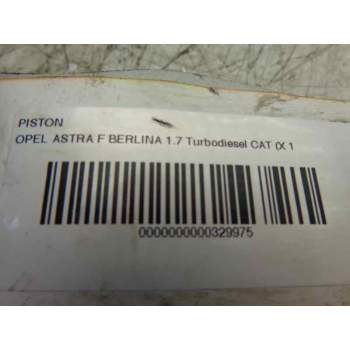 Recambio de piston para opel astra f berlina 1.7 turbodiesel cat (x 17 dtl / 2h8) referencia OEM IAM   