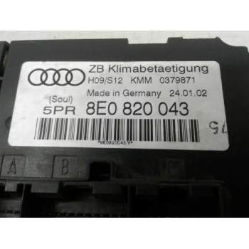 Recambio de mando climatizador para audi a4 berlina (8e) referencia OEM IAM 8E0820043  