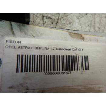 Recambio de piston para opel astra f berlina 1.7 turbodiesel cat (x 17 dtl / 2h8) referencia OEM IAM   