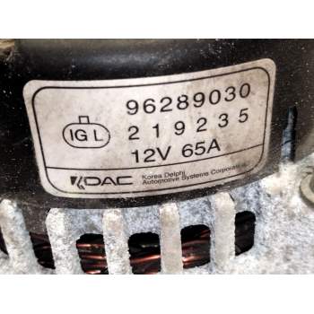 Recambio de alternador para chevrolet matiz (m200, m250) 1.0 referencia OEM IAM 96289030  