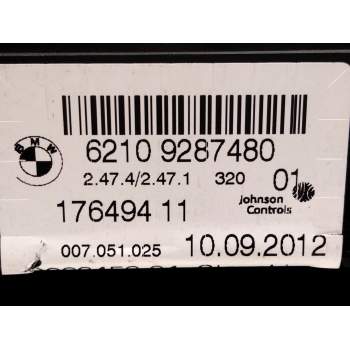 Recambio de cuadro instrumentos para bmw 3 (f30, f80) 318 d xdrive referencia OEM IAM 9287480  