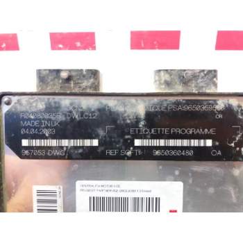 Recambio de centralita motor uce para peugeot partner (s2) 1.9 diesel referencia OEM IAM 9650359580 80964C R04080035B