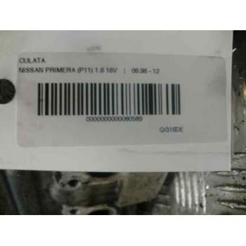 Recambio de culata para nissan primera berlina (p11) 1.6 16v cat referencia OEM IAM 4F1UK  42329