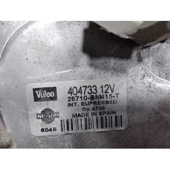 Recambio de motor limpia trasero para nissan almera (n16/e) visia referencia OEM IAM 28710BM415T 404733 