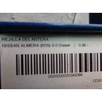 Recambio de rejilla delantera para nissan almera (n15) 2.0 diesel referencia OEM IAM   