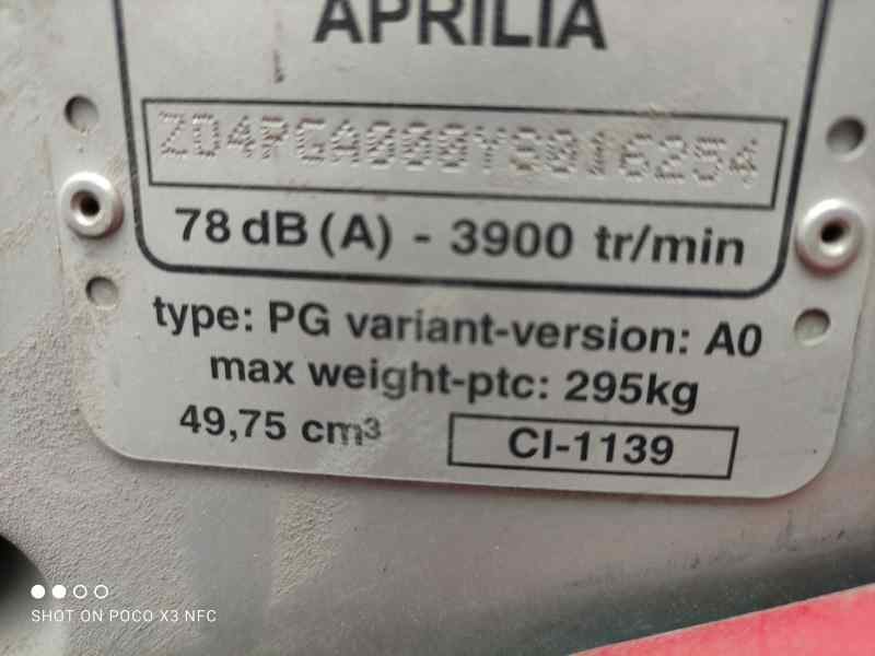 aprilia rs 50 del año 2000