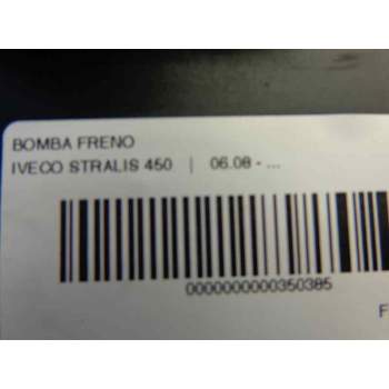 Recambio de bomba freno para iveco stralis 450 referencia OEM IAM  ELECTRICA 