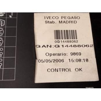 Recambio de caja fusibles para iveco stralis (as) referencia OEM IAM 41221000  