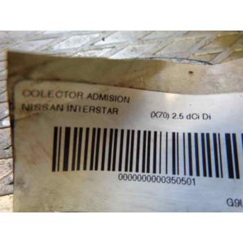 Recambio de colector admision para nissan interstar (x70) 2.5 dci diesel cat referencia OEM IAM   
