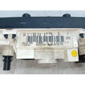 Recambio de mando calefaccion aire acondicionado para mini mini (r50, r53) one referencia OEM IAM 6411502214  