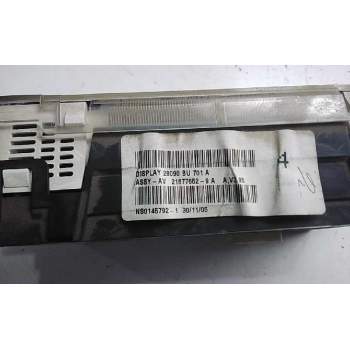 Recambio de pantalla multifuncion para nissan almera (n16/e) acenta referencia OEM IAM NS0145792 21677652  