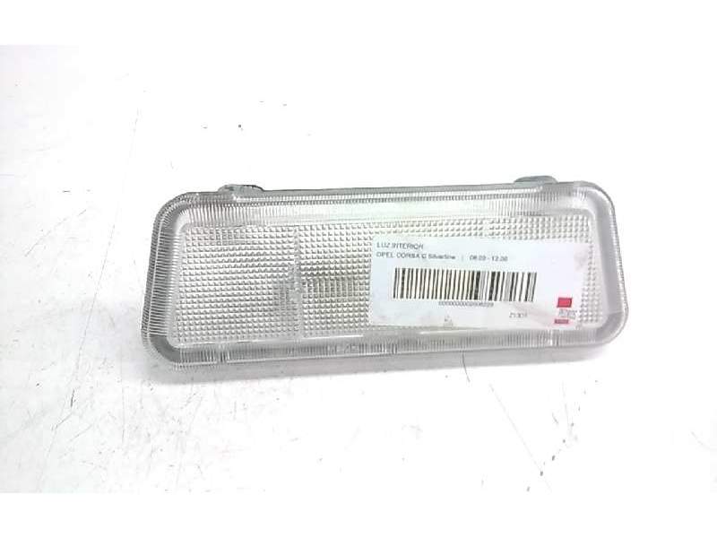 Recambio de luz interior para opel corsa c silverline referencia OEM IAM   