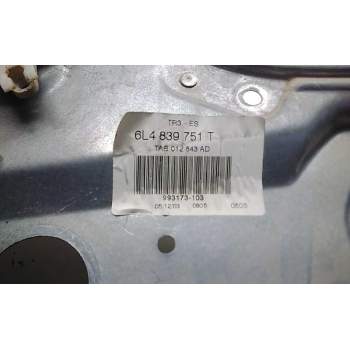 Recambio de elevalunas trasero izquierdo para seat ibiza (6l1) cool referencia OEM IAM 6L4839751T  