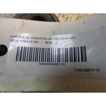 Recambio de soporte de cabina delantero derecho para iveco stralis 450 referencia OEM IAM   