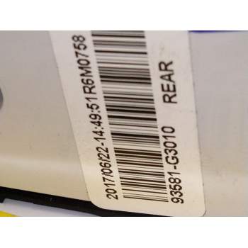 Recambio de mando elevalunas delantero derecho para hyundai i30 (pde, pd, pden) 1.6 crdi referencia OEM IAM 93581G3010  
