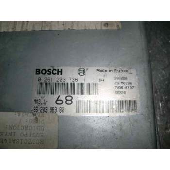 Recambio de centralita motor uce para citroën saxo 1.4 referencia OEM IAM 0261203736 9620398980 26FM0266