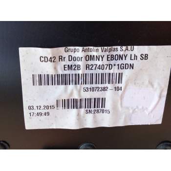 Recambio de guarnecido puerta trasera izquierda para ford s-max (cj, wa6) 1.5 ecoboost referencia OEM IAM   