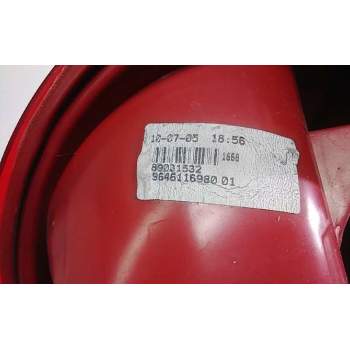 Recambio de piloto trasero izquierdo para peugeot 1007 dolce referencia OEM IAM 9646116980  