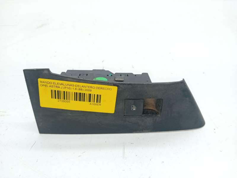 Recambio de mando elevalunas delantero derecho para opel astra j (p10) 1.6 (68) referencia OEM IAM 13301886  