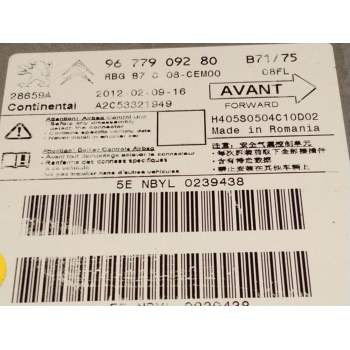 Recambio de centralita airbag para citroën c4 ii (nc_) 1.6 hdi 110 referencia OEM IAM 9677909280  