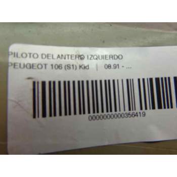 Recambio de piloto delantero izquierdo para peugeot 106 (s1) kid referencia OEM IAM 630320  