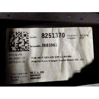 Recambio de salpicadero para bmw 2 gran tourer (f46) 218 d referencia OEM IAM 9319593  