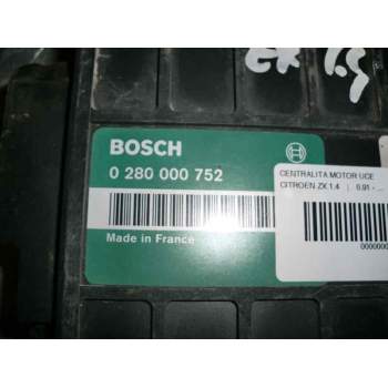 Recambio de centralita motor uce para citroën zx 1.4 referencia OEM IAM 0280000752 292 BOSCH