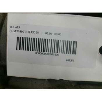 Recambio de culata para mg serie 400 (rt) 2.0 turbodiesel referencia OEM IAM LDF105520  43067