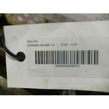 Recambio de culata para citroën zx 1.6 referencia OEM IAM 9621038110  43069