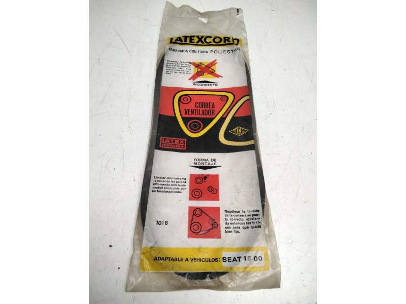 Recambio de correa accesorios para seat 124 1430 referencia OEM IAM 1018  LATEXCORD