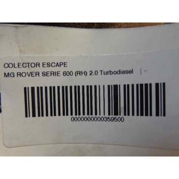 Recambio de colector escape para daewoo lanos 1.6 cat referencia OEM IAM   