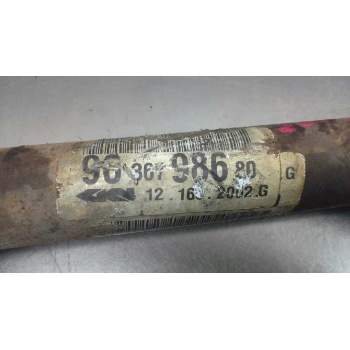 Recambio de transmision delantera izquierda para peugeot 206 berlina 1.6 referencia OEM IAM 9637698680  