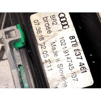 Recambio de elevalunas delantero izquierdo para audi a5 (8t3) 2.0 tdi referencia OEM IAM 8T8837461  