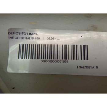 Recambio de deposito limpia para iveco stralis 450 referencia OEM IAM   